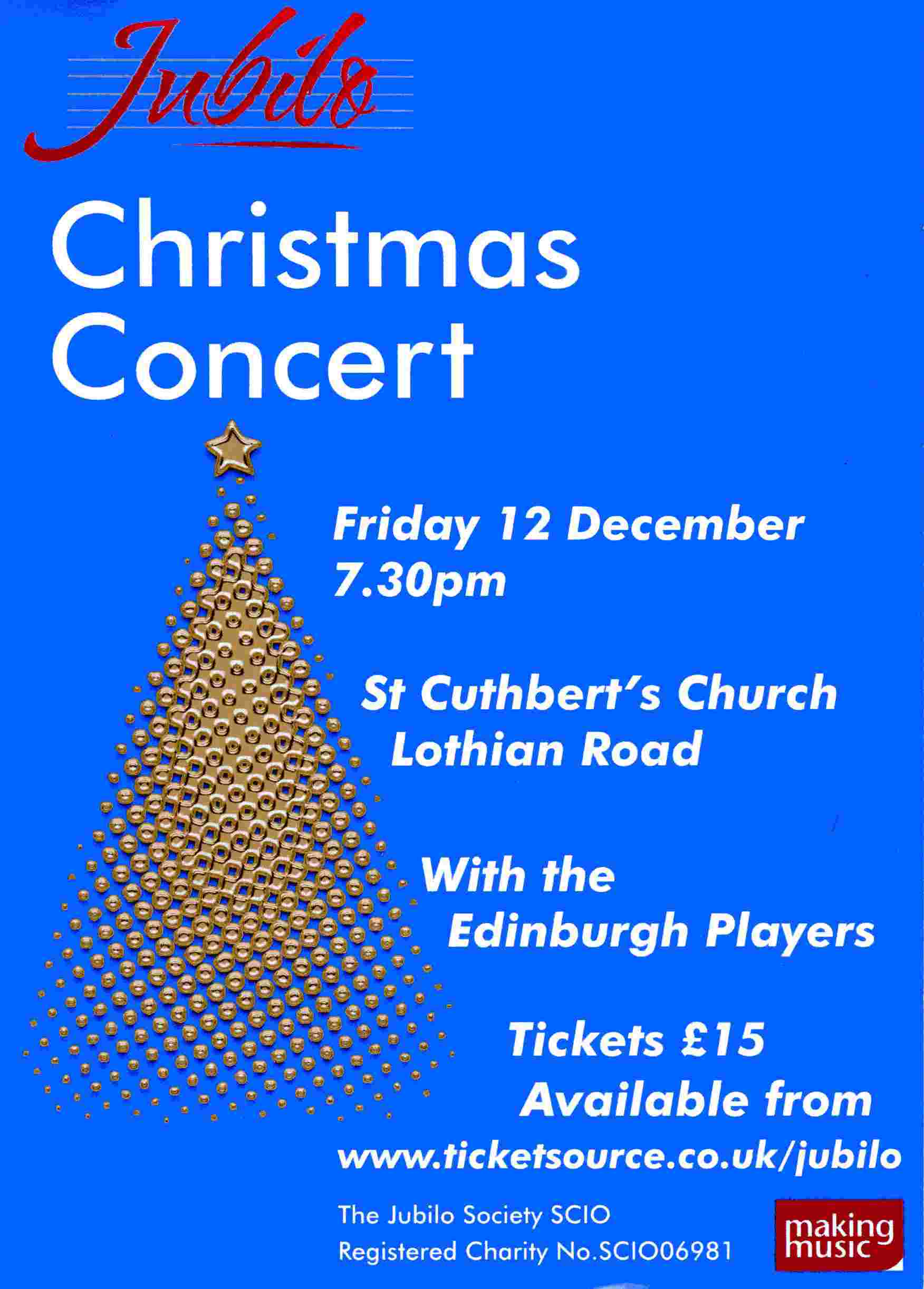 Jubilo Christmas concert 2025